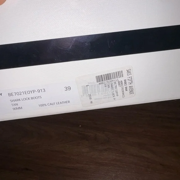 ICONIC Givenchy Shark Lock Boots Tan Leather Size 39 Discontinued Worn Once - Picture 13 of 13